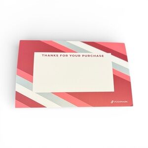 Poshmark Thank You Card set of 10